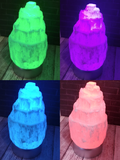 Raw Selenite Tower, GGandJ.com, Selenite Rainbow