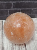 Orange Selenite Sphere