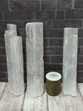 6" Selenite Raw Wand