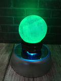 Green Selenite Sphere
