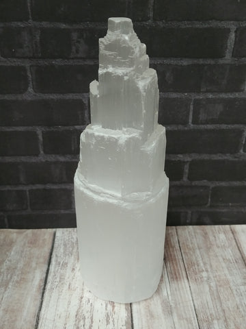Selenite Tower Large GGandJ.com