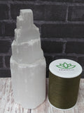 Medium Selenite Tower Size Reference