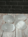 Selenite Worry Stones