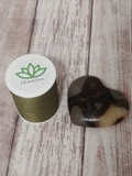 Septarian Heart with size reference