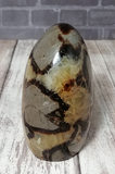 Gypsy Gems & Jewelry™ Naturally Unique™ Septarian Freeform from Madagascar Yellow Brown Gray Gemstone Mineral Dragon Stone