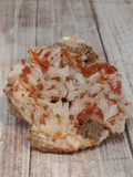 Vanadinite on Baryte