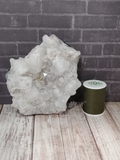Apophyllite with Stilbite size reference
