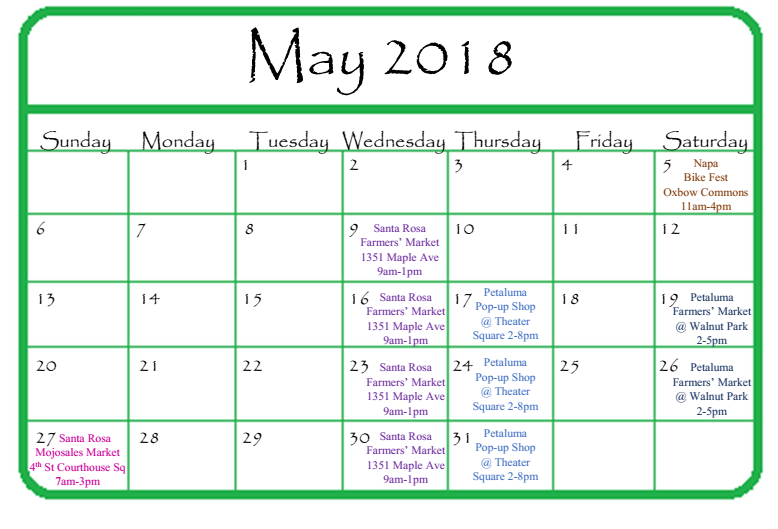 Events Calendar has been posted!