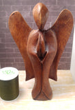GG&J Naturally Unique™ Indonesian Wooden Angel