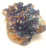 Moroccan Malachite Azurite Barite Quartz Crystal
