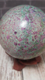 Indian Ruby Zoisite Sphere