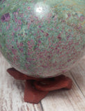 GG&J Naturally Unique™ Ruby Zoisite Sphere