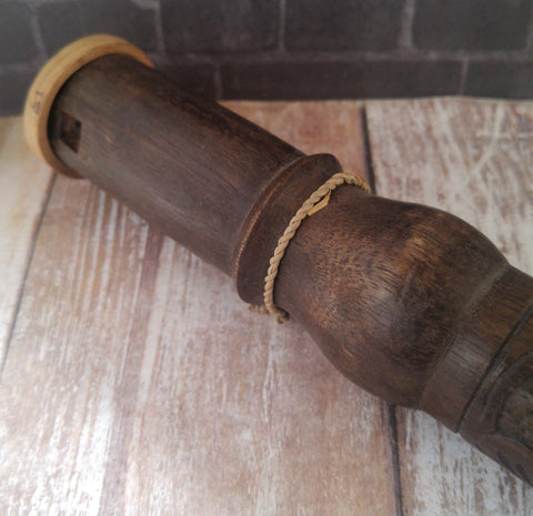 Indonesian Wood Flute Mouthpiece