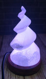 Selenite LED Lamp Multi-colored