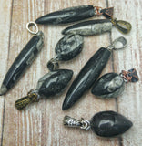 Gypsy Gems & Jewelry™ Naturally Unique™ Orthoceras Pendants