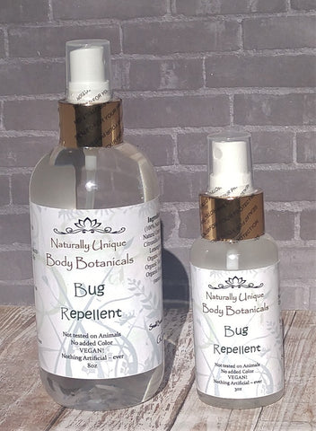 Gypsy Gems & Jewelry™ Naturally Unique™ Bug Repellent 8oz and 3oz