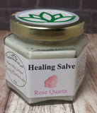 Gypsy Gems & Jewelry™ Naturally Unique Body Botanicals™ 4oz Rose Quartz Organic Healing Salve GGandJ.com