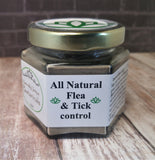 All Natural Flea and Tick Control Powder 4oz, Gypsy Gems & Jewelry™ Naturally Unique™ Pet Pawtanicals™ Salve, Pet Care, Organic Pet Products, Handmade Pet supplies, pet health, dog care, cat care, rabbit care