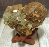 Aragonite Heart from Morocco