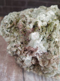 Natural green Prehnite with Epidote Gemstone Crystal from Morocco on GGandJ.com