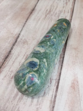 Ruby Zoisite wand from India