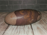 Shiva Stone from India Natural brown and tan gemstone mineral massage sacred