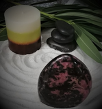 Spa Luxury Relax Reiki Energy Healing Meditation Natural Gemstone Mineral Gypsy Gems & Jewelry GGandJ.com Rhodonite