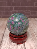 Natural Ruby Zoisite Sphere Gypsy Gems & Jewelry