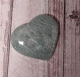 Hand Carved Amazonite heart from Madagascar Gypsy Gems & Jewelry Naturally Unique Gift Idea