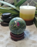 Spa Luxury Relax Reiki Energy Healing Meditation Natural Gemstone Mineral Gypsy Gems & Jewelry GGandJ.com Ruby Zoisite