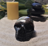 Spa Luxury Relax Reiki Energy Healing Meditation Natural Gemstone Mineral Gypsy Gems & Jewelry GGandJ.com Onyx Skull