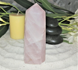 Spa Towel massage Oil gemstone wand Relax Therapeutic Luxury Flower Healing Candle Rose Quartz