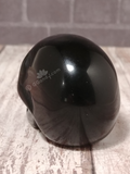 Backside of Obsidian Gemstone Skull