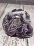 Natural Purple Amethyst Crystal from Brazil GGandJ.com Geometric Skull