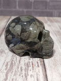 Gemstone Skull from Brazil on GGandJ.com Gypsy Gems & Jewelry Naturally Unique