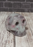 Hand carved Fluorite Skull from Brazil on GGandJ.com