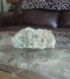 Home Decor Gemstone Mineral Naturally Unique Rough Prehnite in Living Room on GGandJ.com