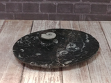 Small Oval Ammonite fossil plate B on ggandj.com gypsy gems & jewelry
