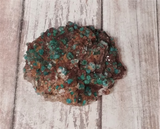 Green and Pink crystals natural dolomite on Gypsy Gems & Jewelry 