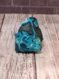 Natural aqua stone from Mozambique Africa
