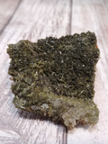 Green Druzy Gemstone Mineral
