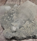 Apophyllite and Calcite on Chalcedony Mixed Zeolite Naturally Unique Gypsy Gems & Jewelry