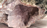 Moroccan Amethyst Geode Cavern Close Up