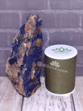 Azurite with size reference