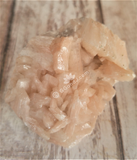 Heulandite Zeolite from India on GGandJ.com Peach colored mineral