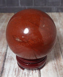 Red Gemstone Sphere GGandJ.com