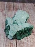 Light green gemstone crystal naturally unique