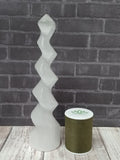 Selenite Twist Sculpture