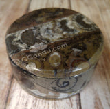 Ammonite Keepsake box Gypsy Gems & Jewelry™ Sm Circle Box A