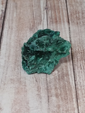 Natural green malachite specimen